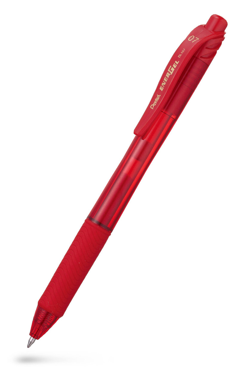Gelpenna PENTEL EnerGel X 0,7 röd