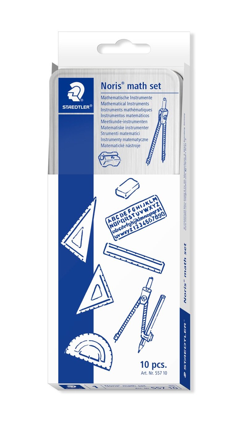 STAEDTLER matematik set med kompass m.m.