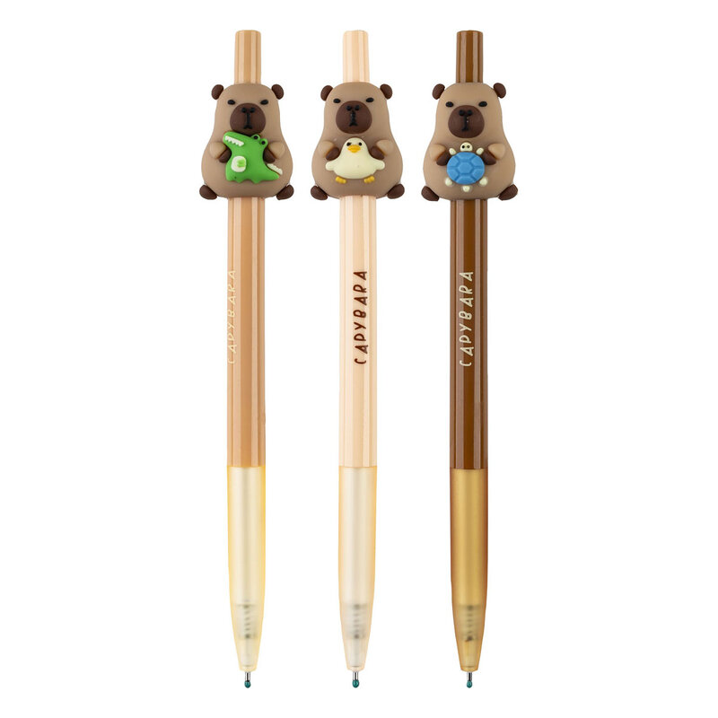 Kulspetspenna Capybara 0,5 mm blått bläck