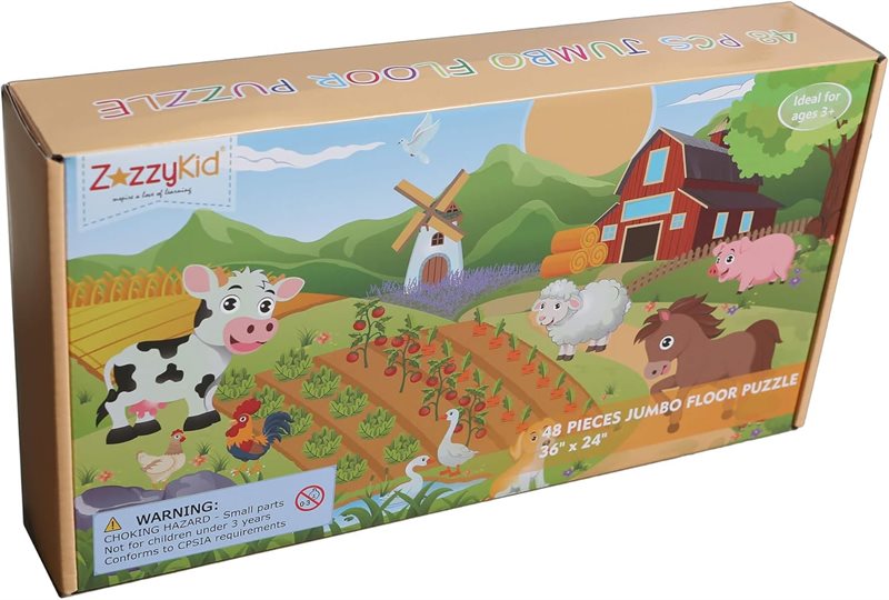 Floor Puzzle 45pc: Farm