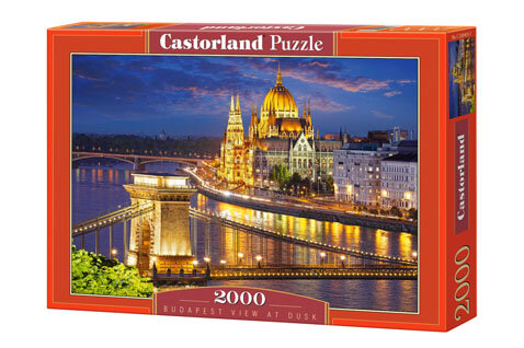Budapest View At Dusk - C-200405-2
