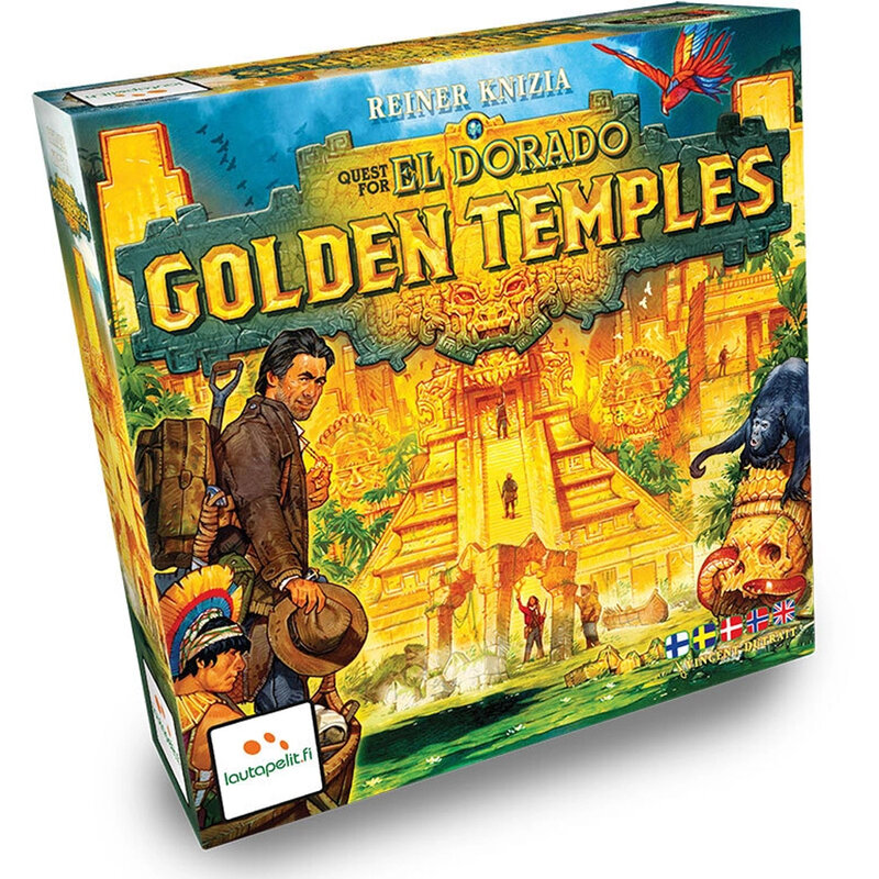Sällskapsspel - Golden Temples - Quest for El Dorado