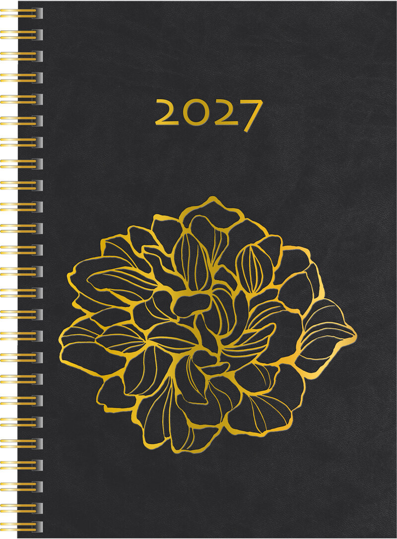 Agenda - Dagbok Flora Wire-O FSC