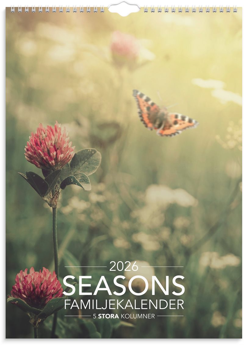 Familjekalender 2026 Seasons