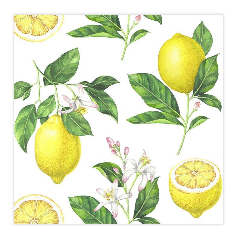 Matservetter 20p Citron