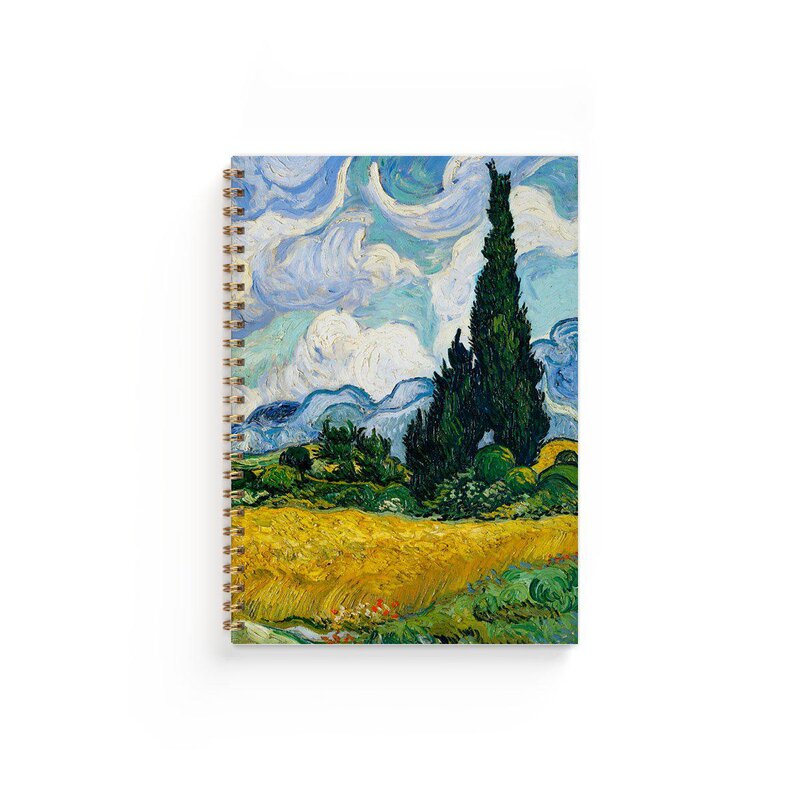 Anteckningsbok A5 Havrefält van Gogh