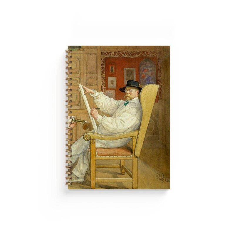 Anteckningsbok A5 Carl Larsson