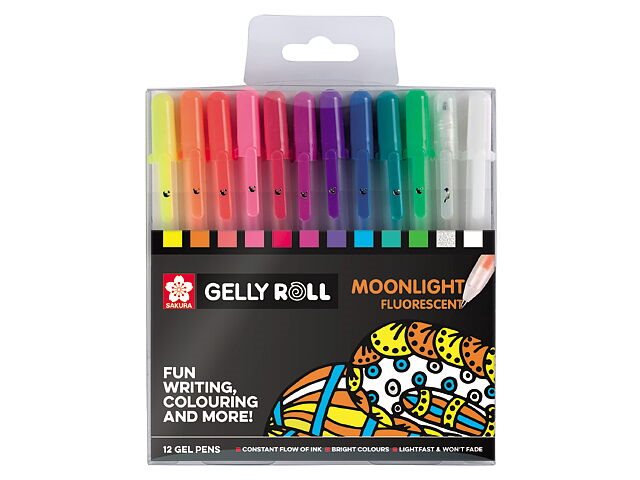 Sakura Gelly Roll Moonlight pennset 12-pack / Gelly Roll Moonlight Set 12