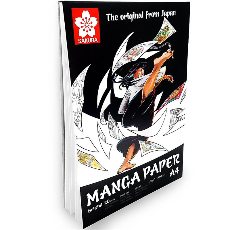 Sakura Manga ritblock A4 / Manga Drawing Pad A4