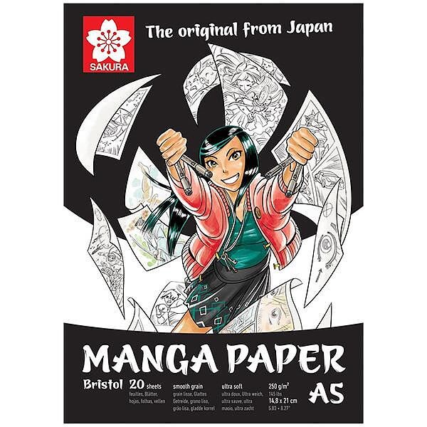 Sakura Manga ritblock A5 / Manga Drawing Pad A5
