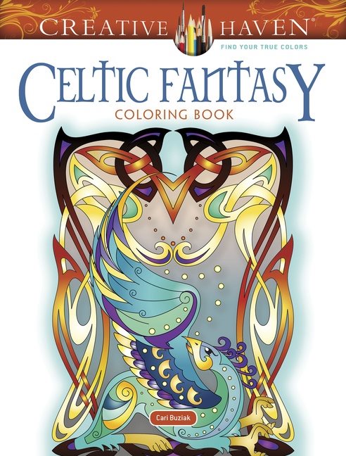 Celtic Fantasy Coloring Book