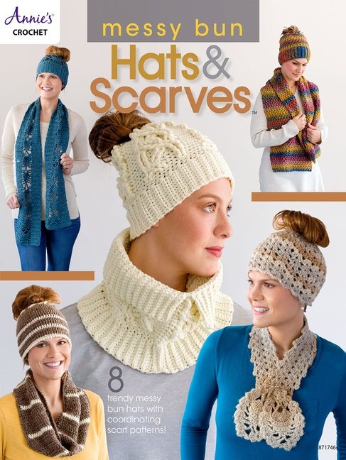 Messy Bun Hats  Scarves