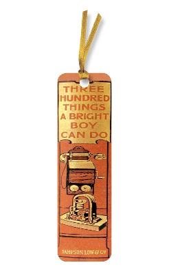 Bodleian Libraries: Three Hundred Things a Bright Boy Can Do Bookmarks (pac