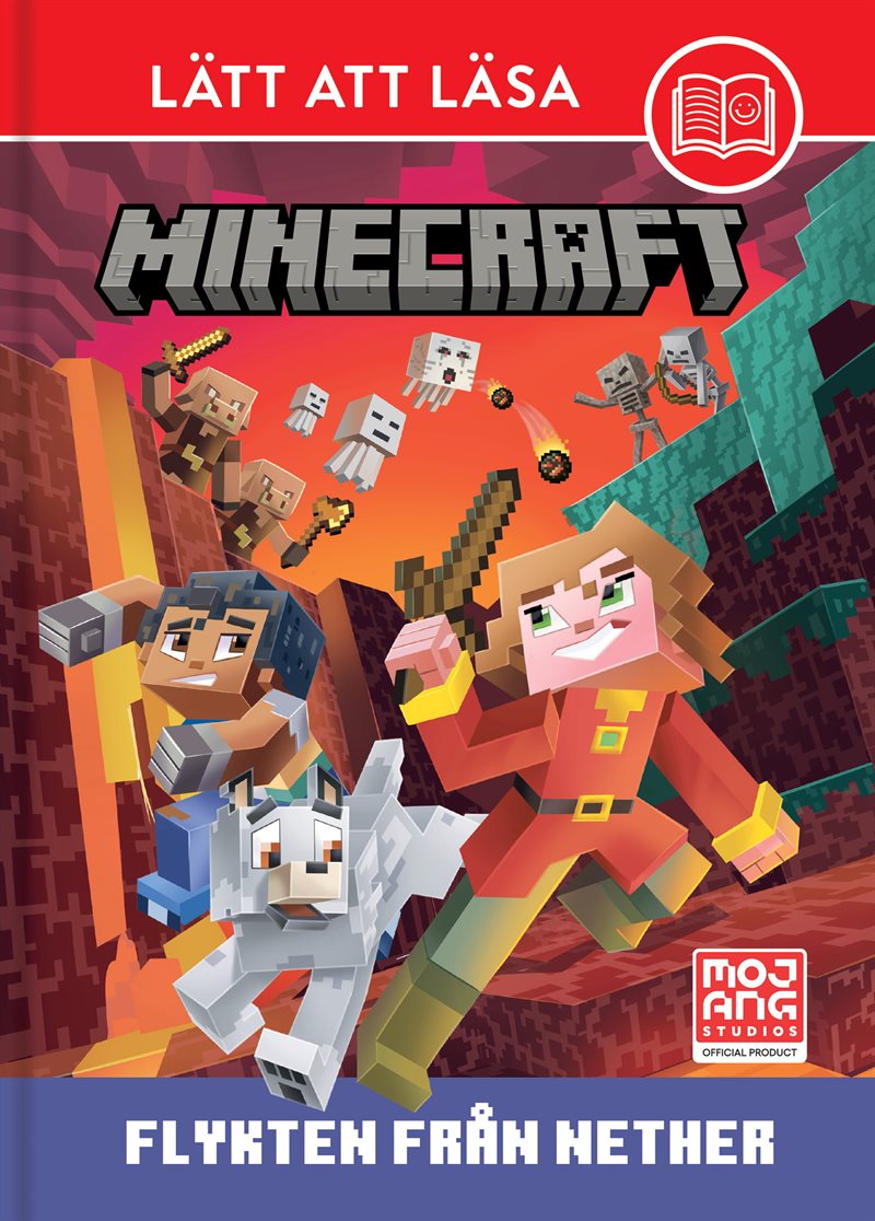 Lätt att läsa Minecraft - Flykten från Nether