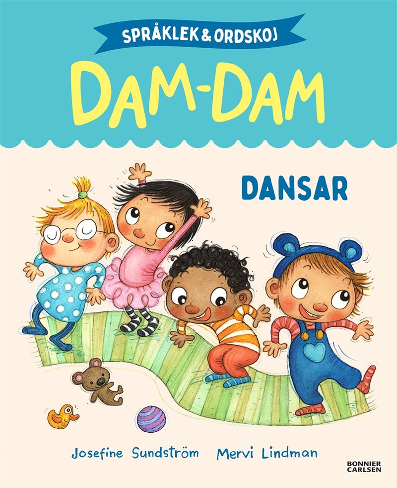 Språklek och ordskoj med Dam-Dam. Dansar