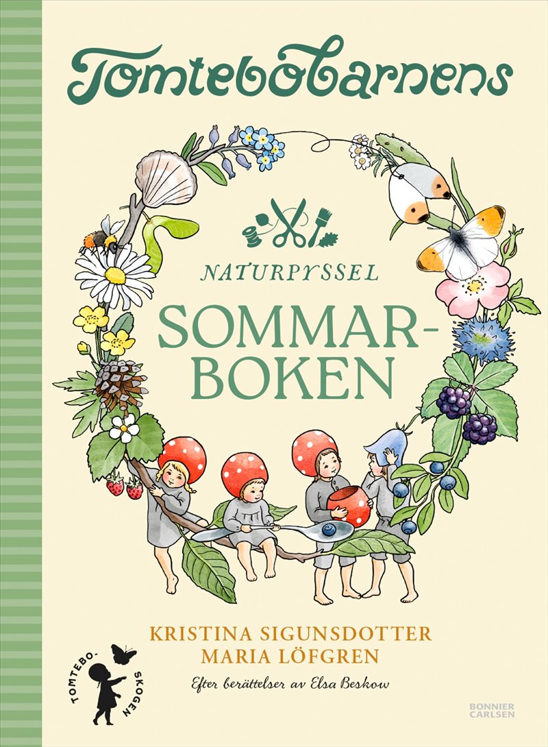 Tomtebobarnens naturpyssel : sommarboken