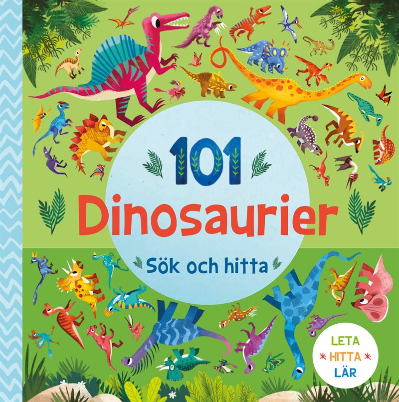 101 dinosaurier : sök och hitta