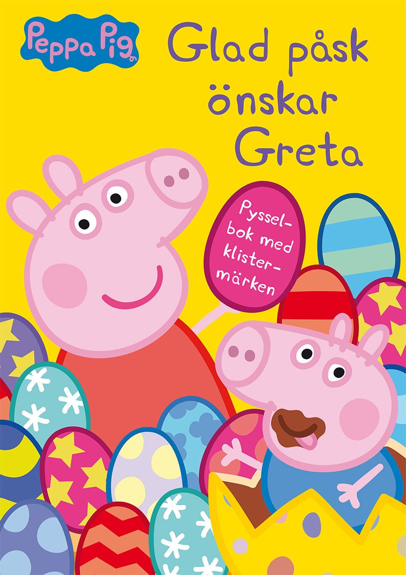 Glad påsk önskar Greta