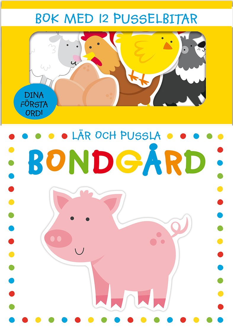 Lär och pussla : Bondgård