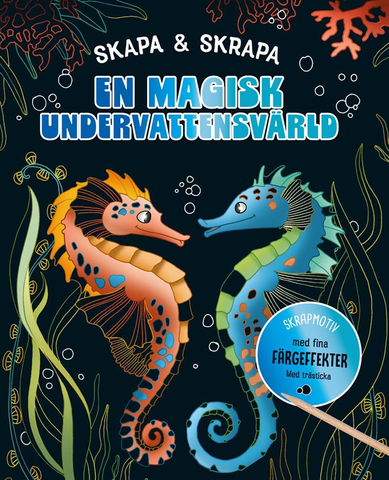 Skapa & skrapa. En magisk undervattensvärld
