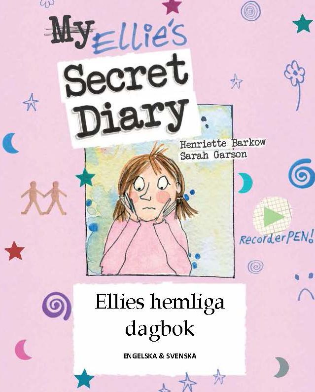 Ellies hemliga dagbok - engelska och svenska