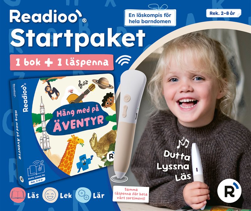 Startpaket: Häng med på äventyr — Readioo