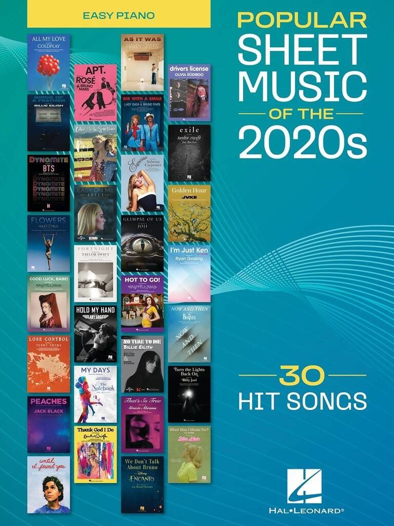 Popular Sheet Music of the 2020s