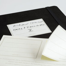 Anteckningsbok Leuchtturm1917 B6 Soft Linjerad Port Red
