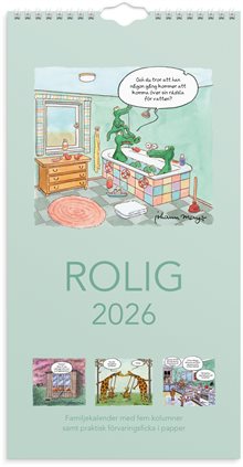 Familjekalender 2026 Rolig