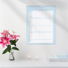 Familjekalender 2026 Praktisk