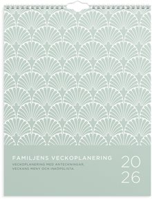 Familjekalender 2026 Familjens veckoplanering