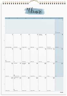 Väggkalender 2026 Life Organizer