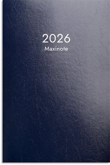 Kalender 2026 Maxinote blå kartong