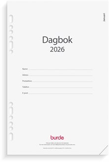 Kalender 2026 Business kalendersats Dagbok