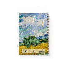 Anteckningsbok A5 Havrefält van Gogh