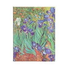 Paperblanks anteckningsbok Van Gogh Irises Ultra. Hård pärm